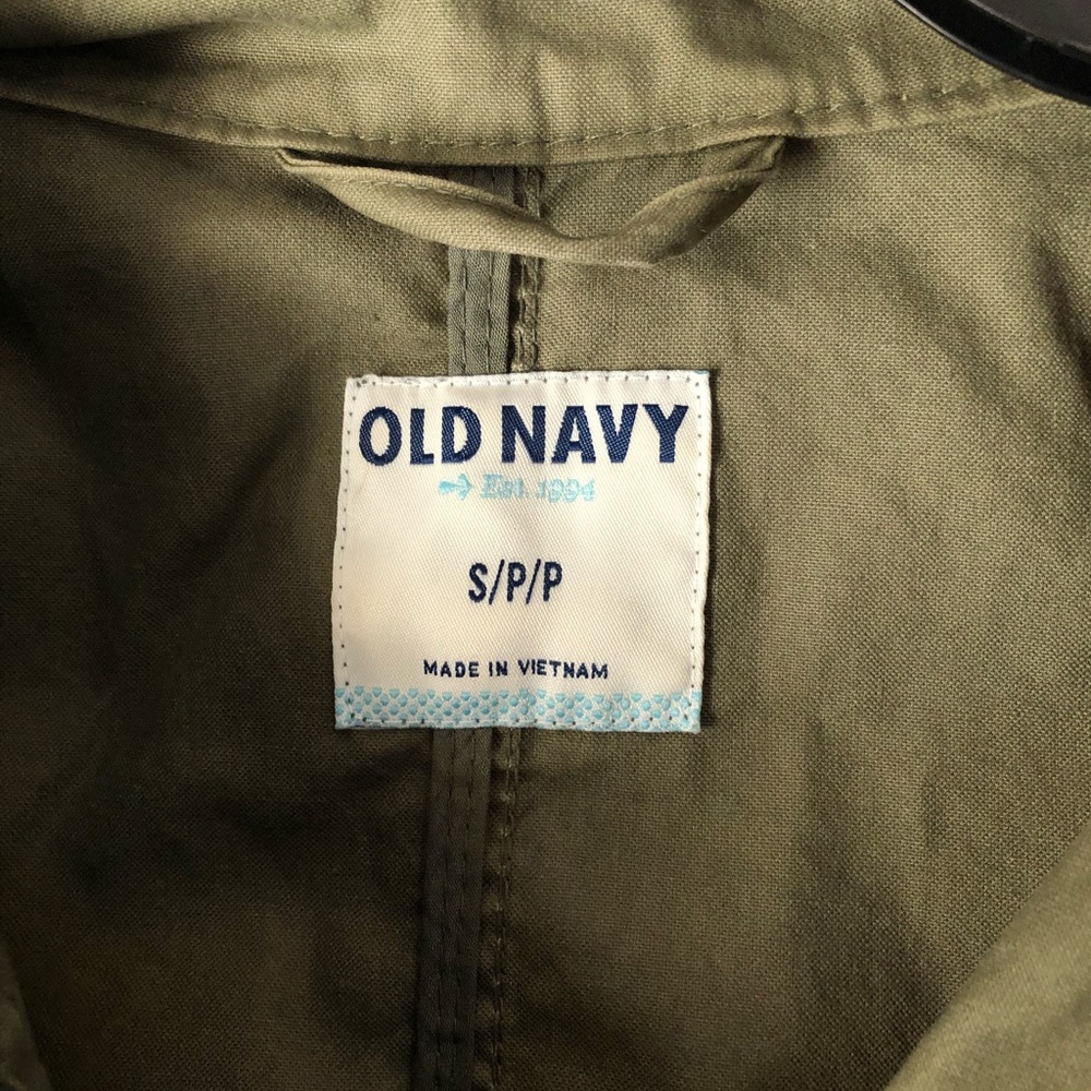 Army Green Fall Jacket - Picture 3 of 3
